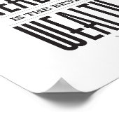 Goede gezondheid is het beste Poster (Hoek)