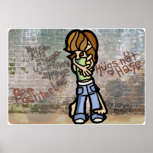 goede graffiti. poster (Voorkant)