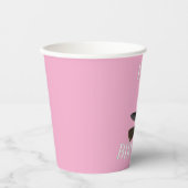 Goede heks Bad Witch Verjaardag - Pink & Green Par Papieren Bekers (Voorkant)