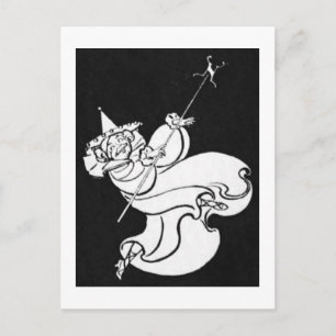 Goede heks briefkaart