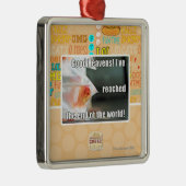 Goede Hemel! Metalen Ornament (Rechts)