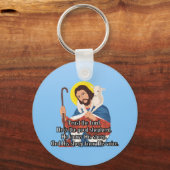 Goede Herder Sleutelhanger (Achterkant)