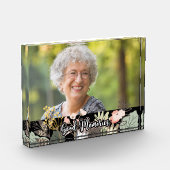 Goede herinneringen Bloemenviering van het leven F Fotoblokken (Links)