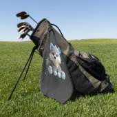 goede hond golfhanddoek (Groen)