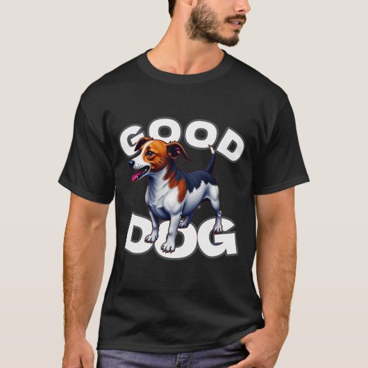 Goede hond t-shirt (Voorkant)
