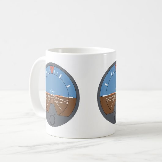 Goede houding - Mok van de standaanwijzer (Voorkant links)