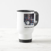 Goede Hulp is moeilijk te vinden Reisbeker (Voorkant rechts)