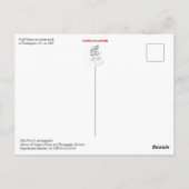 Goede Humor Ice Cream Truck Briefkaart (Achterkant)