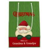 GOEDE JAREN kerstmis Medium Cadeauzakje (Achterkant)