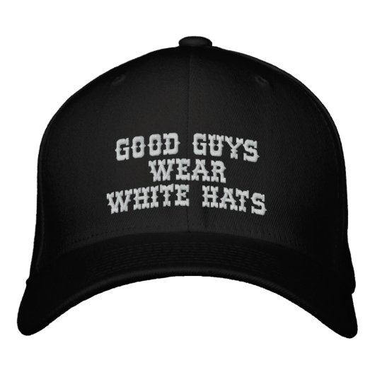 Goede jongens draag witte petten (Voorkant)