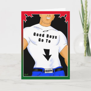 Goede Jongens: Vakantie Feestdagen Kaart