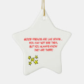 Goede kerstkerstversiering keramisch ornament (Rechts)