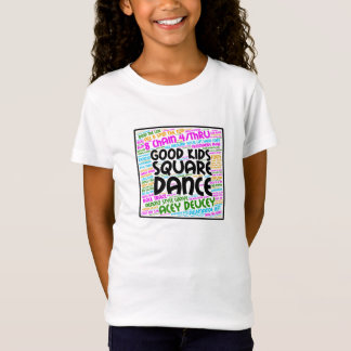 Goede Kinder vierkantsdans T-shirt