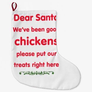 goede kippen grote kerstsok