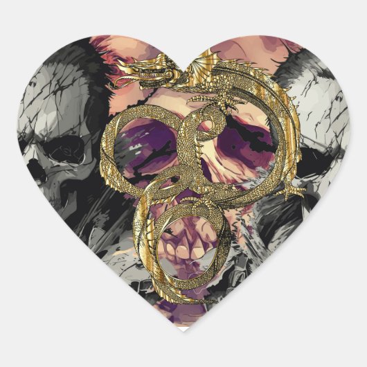 Goede kunst. hart sticker (Voorkant)