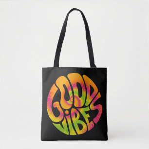 Goede kwabben citeren. Psypsychedelic surreal font Draagtas