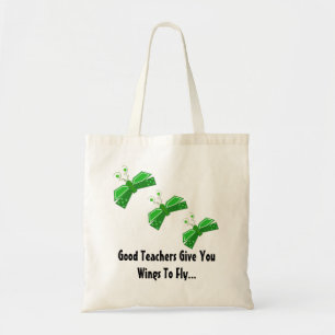 Goede leraren geven je... tote bag