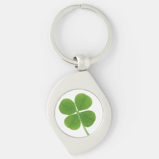 GOEDE LUCK VIER LEAF CLOVER SLEUTELHANGER (Voorkant)