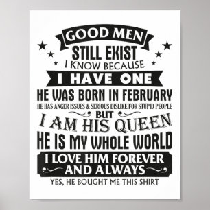 Goede Mannen bestaan nog steeds Ik weet dat ik er Poster