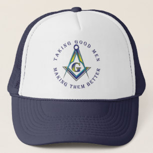 Goede Mannen nemen Trucker Pet