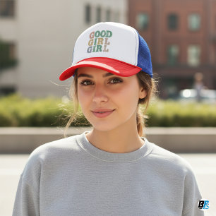 GOEDE MEISJE Stijlvolle aantrekkelijke elegante TR Trucker Pet
