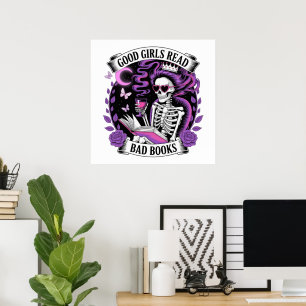Goede meisjes lezen slechte boeken poster