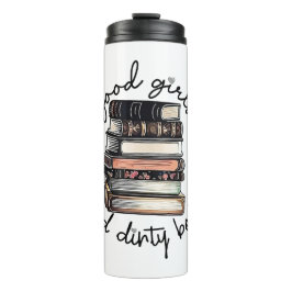 Goede meisjes lezen vieze boeken thermosbeker