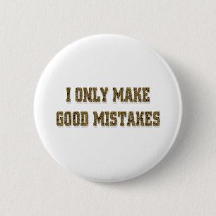 GOEDE MISTAKES RONDE BUTTON 5,7 CM