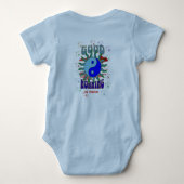 GOEDE MORGEN, Baby-Bodysuit Romper (Achterkant)