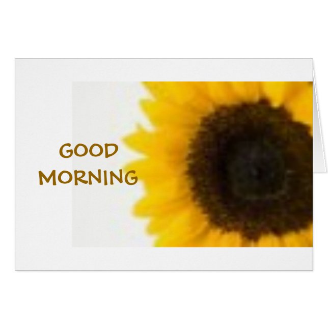 GOEDE MORGEN SUNSHINE (Voorkant Horizontaal)