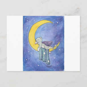 Goede nacht briefkaart