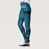 Goede nacht gloed moderne avond Leggings (Links)