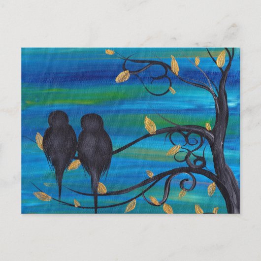 Goede nacht mijn liefde briefkaart (Voorkant)