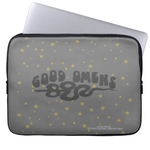 Goede Omens Slang Laptop Sleeve