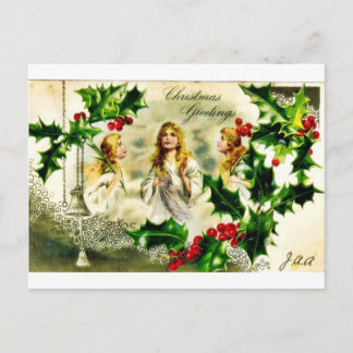 Goede Oude Kerstmis Feestdagenkaart
