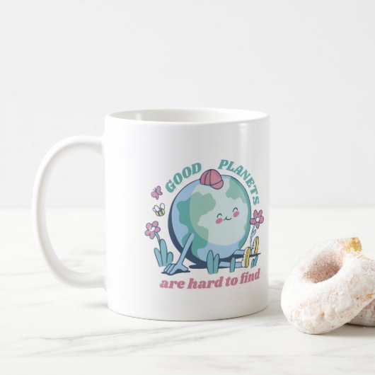 Goede planeten zijn moeilijk te vinden op de Mok o (Met donut)