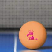GOEDE PUPPY Ping Pong Ball . SHH... HET IS Magenta (Net)
