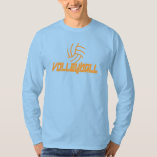 Goede redding! Mannen Volleybal Long-Sleeve T-shir T-shirt