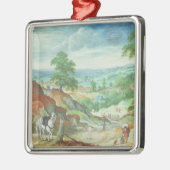 Goede Samaritan 2 Metalen Ornament (Links)