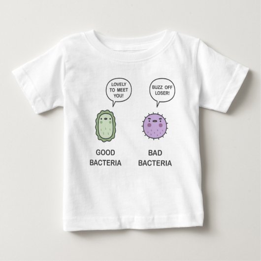 Goede, slechte bacteriën (Voorkant)