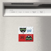 Goede / Slechte Kat - Magneet (Insitu (Vaatwasser))