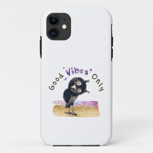 Goede steekproeven slechts met Curieuze Owl Case-Mate iPhone Case (Achterkant)