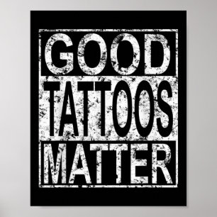 Goede Tattoos Traditionele Tattooer Grappig Tattoo Poster