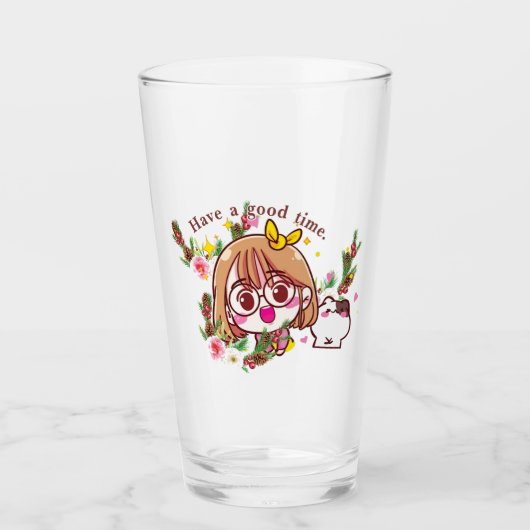 Goede tijd van Drinkware Glas (Voorkant)