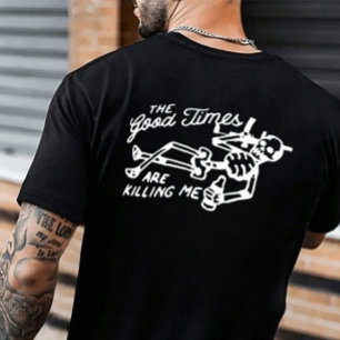 Goede tijden doden me premium unisex-T-shirt T-shirt
