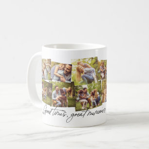 Goede tijden geweldige herinneringen 12 foto's fam koffiemok