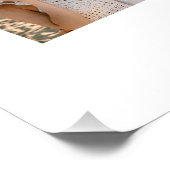 Goede tijden geweldige herinneringen leuk 12 fotoc perfect poster (Hoek)