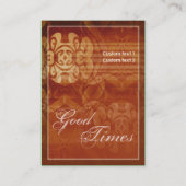 Goede tijden nodigen Kaart uit (Achterkant)