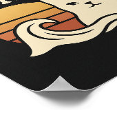 Goede Tijden Retro Poster – muurkunst (Hoek)