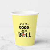 Goede tijden roll kawaii sushi papieren bekers (Voorkant)